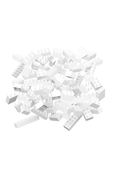 Hubelino White Building Blocks Toy (60 pieces)
