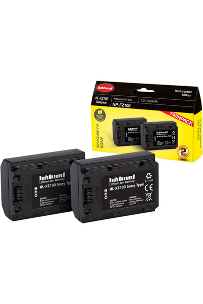 HAHNEL Hhnel Battery Sony HL-XZ100 / NP-FZ100 Twin Pack