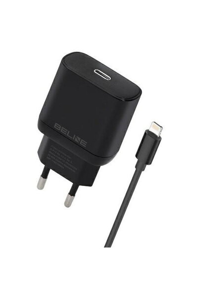Beline Încărcător 30W USB-C + cablu Lightning, negru