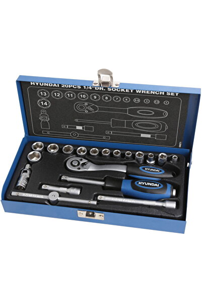 Hyundai Set 20 Tubular Keys 1/4 HY-59671