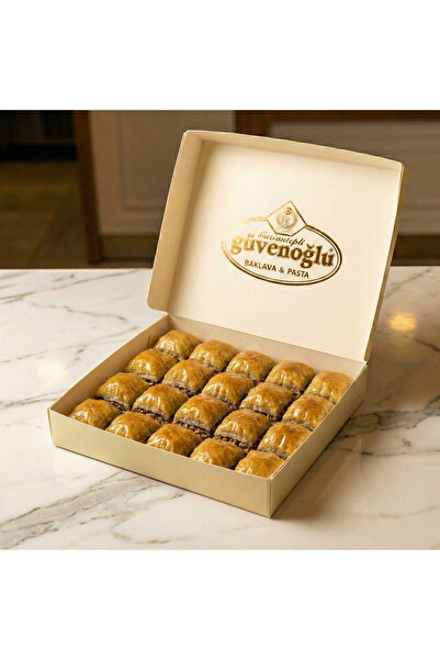 Güvenoğlu Baklava Cevizli Geleneksel Antep Baklavası (1000 gr Özel Tasarım Ku...