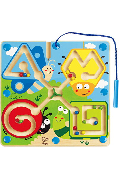 Hape Educational Toy Wooden - Magnetic Insect Maze