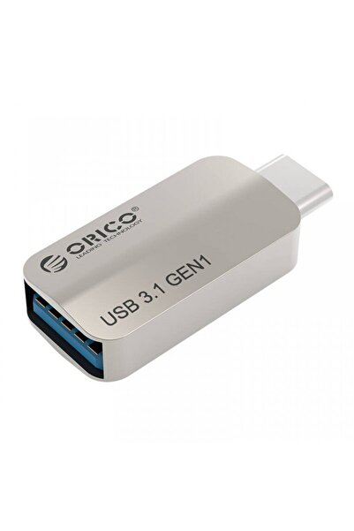 Orico Adaptor CTA2-SV, USB mamă la USB-C mascul, OTG, argintiu