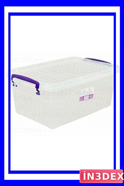 İN3DEX Rectangular Food Storage Container with 2 Liter Capacity