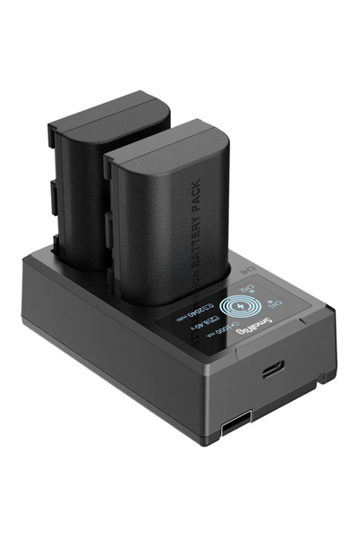 SmallRig Комплект зарядно устройство за батерии 3821 LP-E6NH