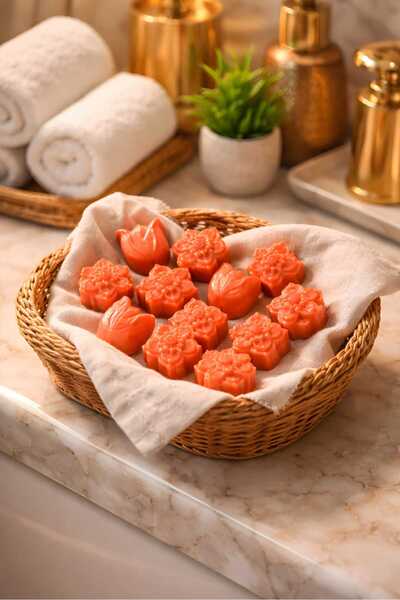 Dolce Çiçek & Lale Figürlü Kokulu Süs Sabunu Seti – Dekoratif Hediyelik ( 15 ...