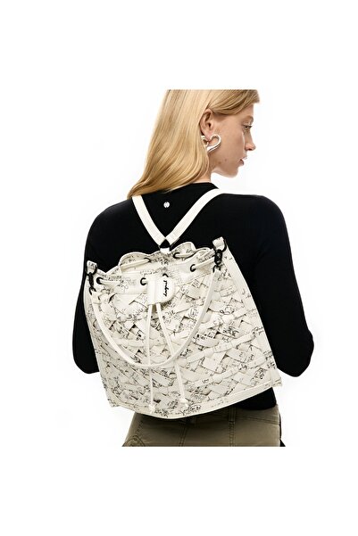 Desigual Women's Backpack and bag, Desigual, Indio Harlan series, Beige