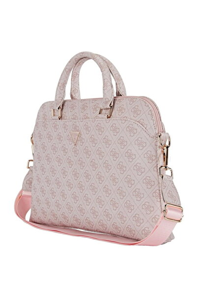 Guess Laptop Bag 15", Unisex, Adjustable - 4G Triangle Logo