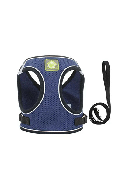 Petora Ham reglabil cu lesă pentru câini, bleumarin, HC1021 - S