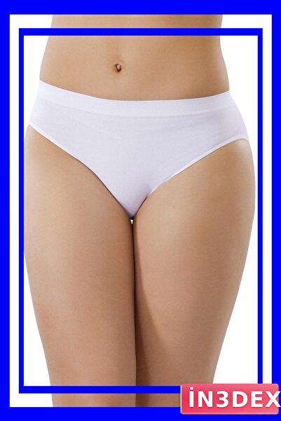 İN3DEX Seamless and Non-Marking Women's Underwear White