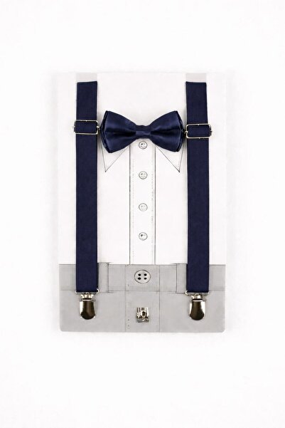 Kuraff Giyim Girls' and Boys' Suspender and Bow Tie Set for Shows & Special O...