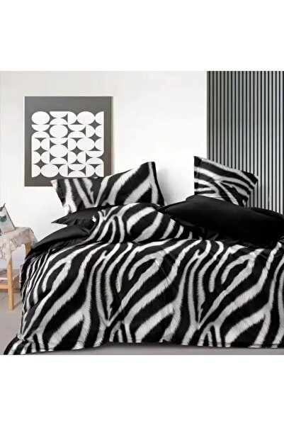 Pucioasa 6-piece finet double Duvet Cover Set , Zebra print