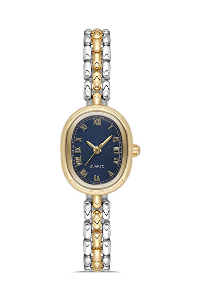 Ticarto Women's Minimal Gold-Silver Cord Steel Wrist Watch Tctsn001501S0462