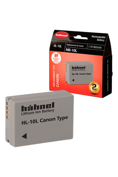 HAHNEL Hhnel Battery Canon HL-10L / Canon NB-10L