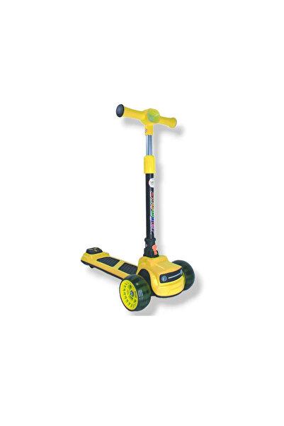 Leno سكوتر للأطفال، سكوتر قابل للطي والتعديل بثلاث عجلات مع عجلات مضيئة بتقني...