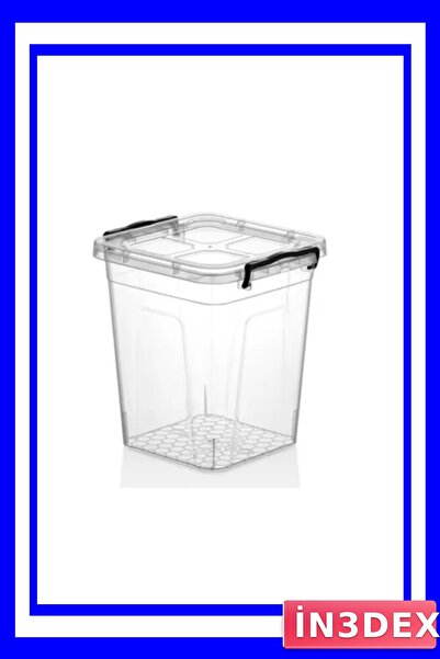 İN3DEX Deep Food Storage Container with 7.5 Liter Capacity