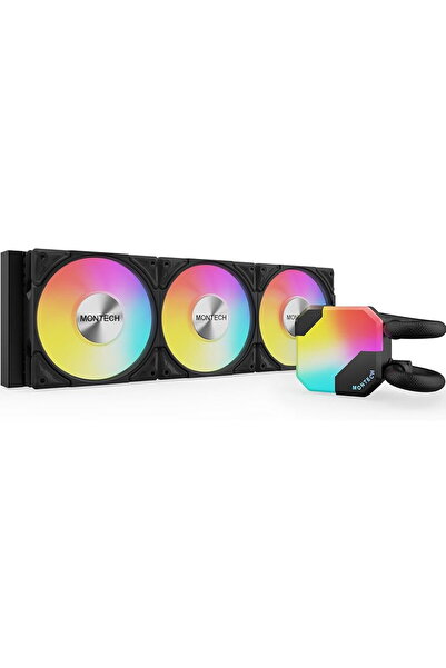 MONTECH HyperFlow Digital 360, răcoros cu apă, alb