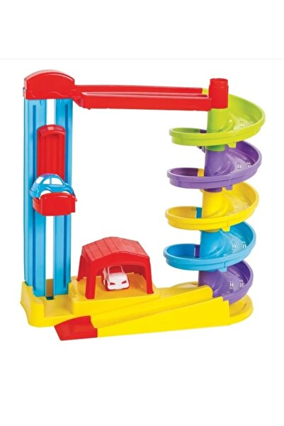 Veyla Style Asansörlü Yol Seti Oyuncak Kız ve Erkek Çocuklar İçin Eğitici Oyu...
