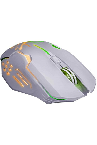 Defender Mouse de gaming wireless RF 3200DPI 7P Alb