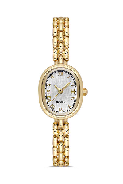 Ticarto Women's Minimal White Dial Steel Wrist Watch Tctsn001501S0463