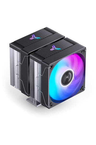 jonsbo Охладител CR-3000E, двоен, RGB - 120 мм, черен