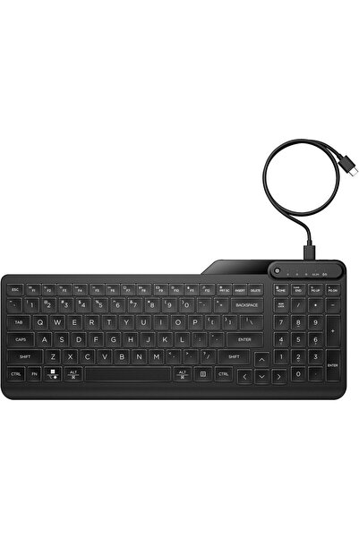 HP Tastatură cu fără sârmă 405, multi-dispozitiv, iluminată din spate