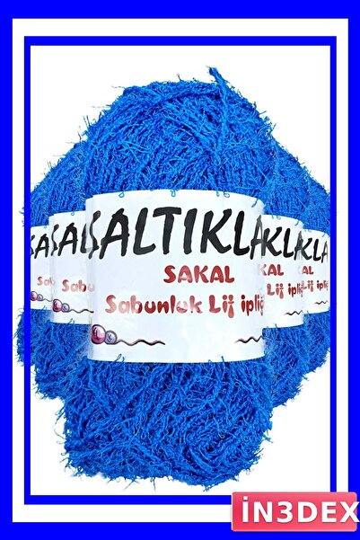 İN3DEX مجموعة من 5 قطع من خيوط غسيل الملابس على شكل شعر اللحية