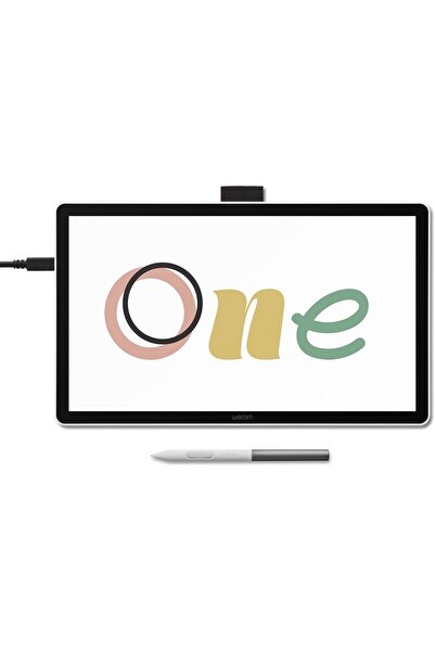 Wacom One 14 Graphics Tablet with Display - 14.0 Inch Full HD Drawing Tablet ...
