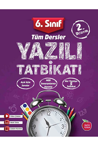 Newton Yayınları 6.Sınıf Yazılı Tatbikatı 2.Dönem Tüm Dersler Yeni
