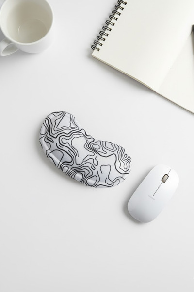 Walter White Ergonomic Typography Wrist Support Pad – Comfortable Wrist Pad w...