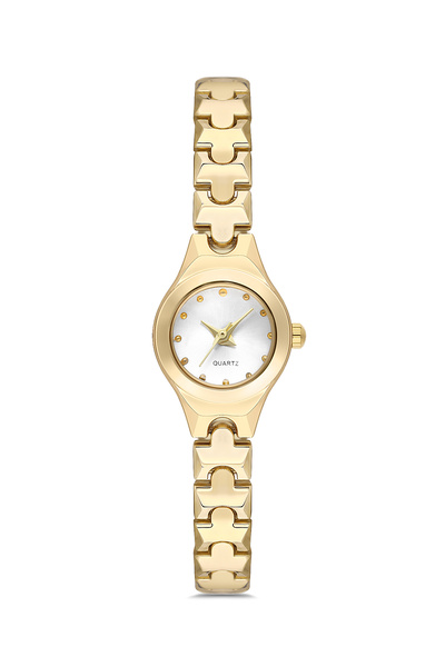 Ticarto Women's Steel Minimal Gold Color Wrist Watch Tctsn001301S0453