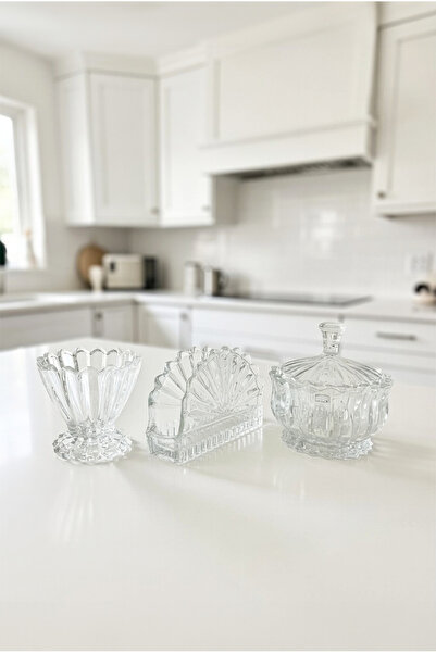FH finehome Nile 3-Piece Glass Presentation Set
