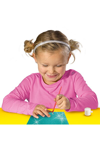 SES Creative Creative Toy Large Craft Set for Kids with Glitter Mix