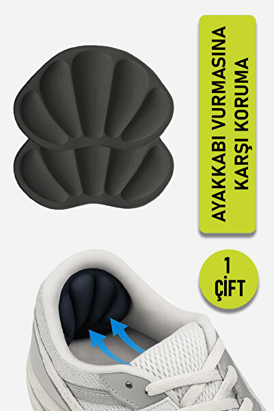 Exland Topuk Vurma Önleyici Ayakkabı Pedi – Yapışkanlı Sünger Koruma ve Daral...