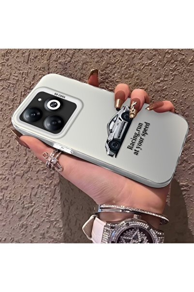 Hontinga حافظة هاتف تكنو سبارك جو 2024 متوافقة مع حافة السيليكون الصلبة ومضاد...