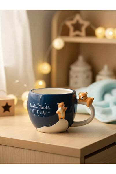 Tohana 3D Animal Ceramic Mug with Handle 460 ml