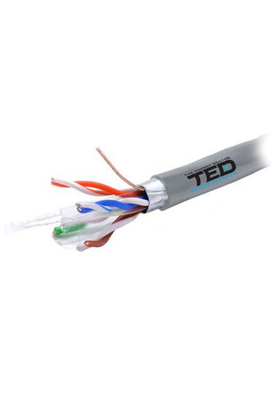 TED Electric Cablu FTP CAT 6 din cupru 0.52MM 305M