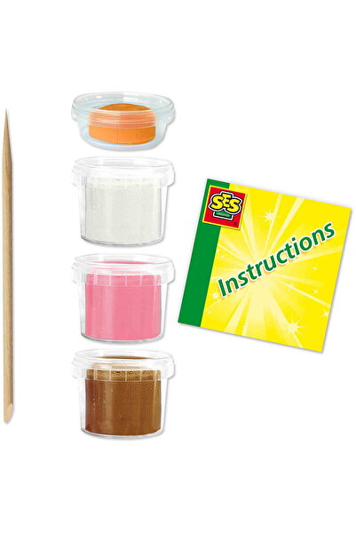 SES Creative Creative Toy Vegan Colored Modeling Clay FunDo - Farm Animals