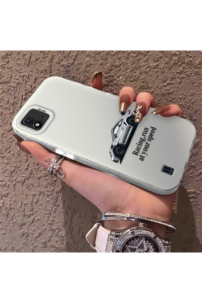 Hontinga حافظة هاتف Realme C20 متوافقة مع حافة السيليكون الصلبة ومضادة للسقوط...