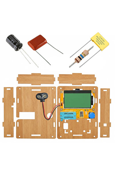 Powermaster LCR-T4 Dijital Transistör Test Cihazı ESR, Kapasitör, Direnç, Mos...