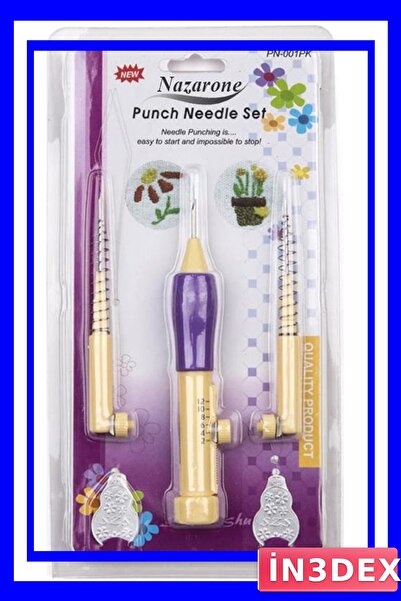 İN3DEX Carpet Weaving Needle Set Handcraft Tool