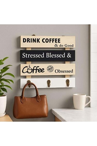 Generic Wall Hooks for Kitchen - MDF Wood - (24 cm)