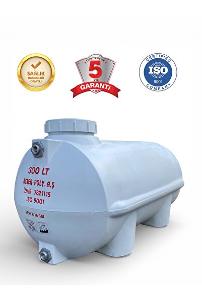 Beşer Polyester 300 LT Su Depoları İçme Suyuna Uygun Yosun Bakteri Üretmeyen ...