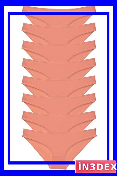 İN3DEX Lycra Women's Slip Panties Set of 8 Economical Package