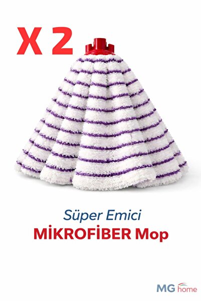 VENON 2 ADET❤️Havlu Mop ❤️Life Model Çizgili Mop ❤️Tüm Vidalı Uçlarla Uyumlu ...