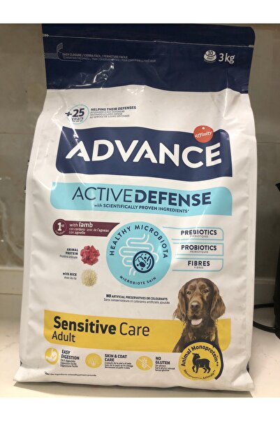 Advance YETİŞKİN KUZU ETLİ KÖPEK KURU MAMASI 3 kg