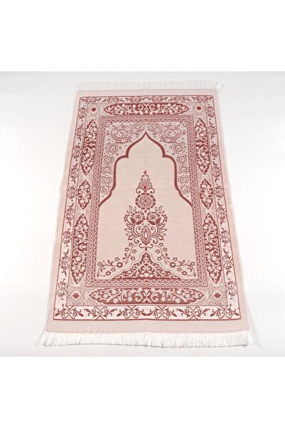Hayrat Neşriyat Cotton Taffeta Prayer Rug (Burgundy)