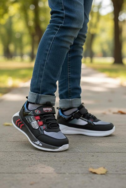 Tuğba Ortopedi 028 Ortopedsko Dečak Crno/Crveno Udobno Patike