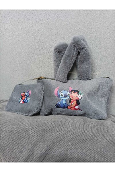 JHTshop Cute Stitch Plush Bag and Eye Mask Girl's Gift