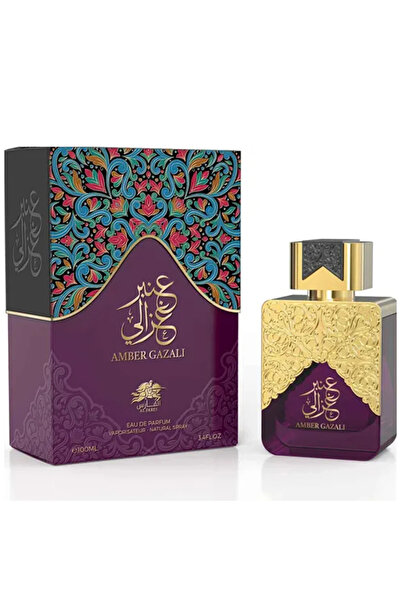 Al Fares Amber Ghazali Eau De Parfum 100ml Unisex notes of Agarwood & Leather